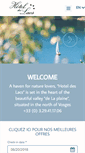 Mobile Screenshot of hotel-des-lacs.fr